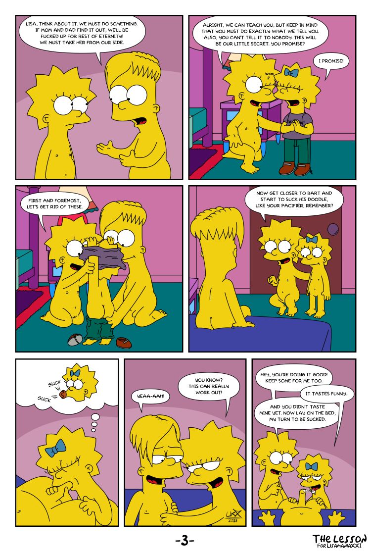 The Lesson page 8 full