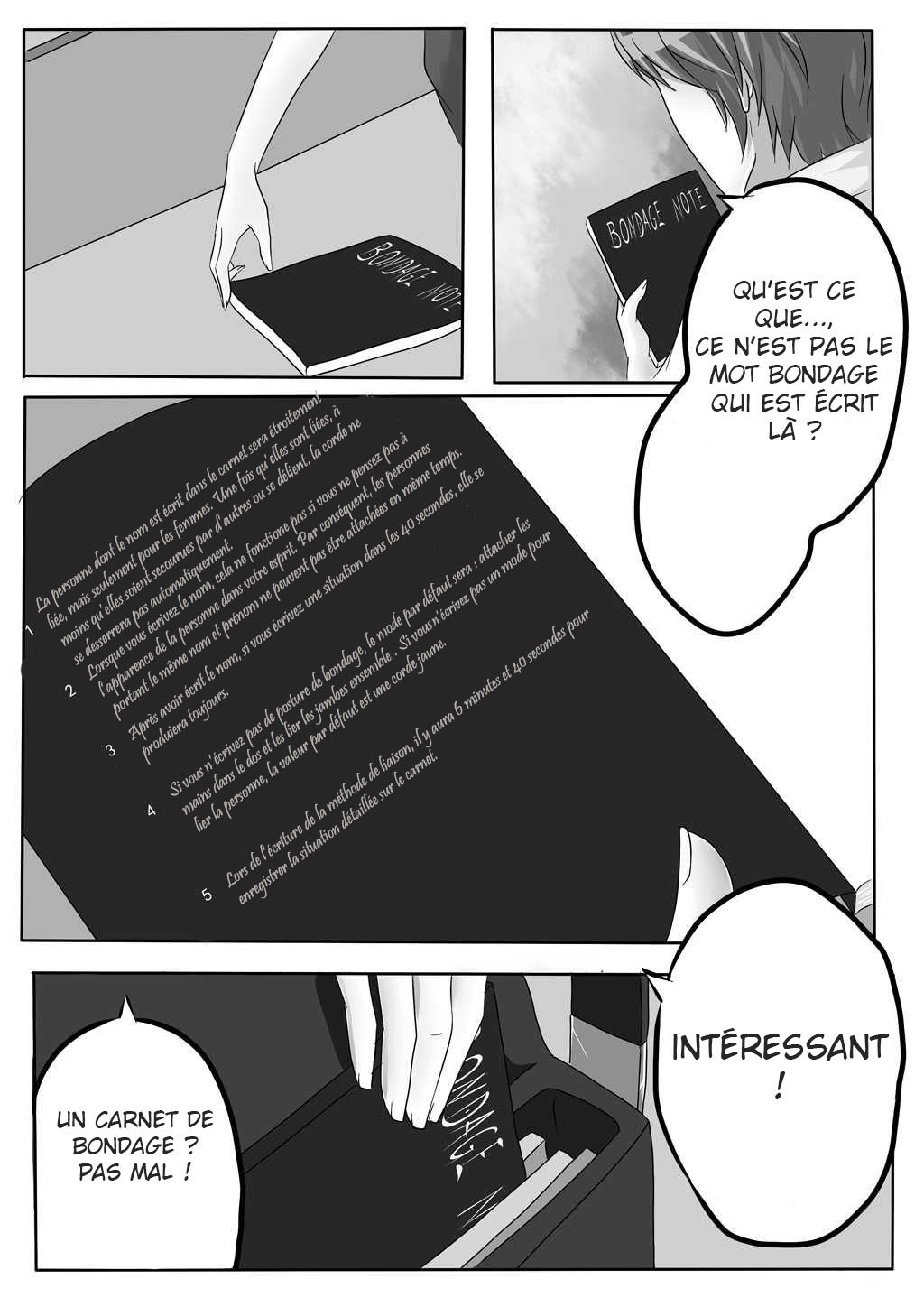 Bondage Note 1 : Le début du désir page 5 full