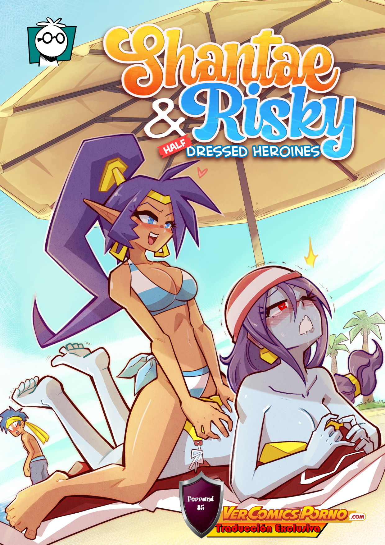 Shantae &amp; Risky - Half dressed heroines  -  - Complete page 1 full