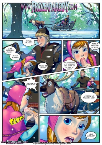 Frozen Parody  #1 cover