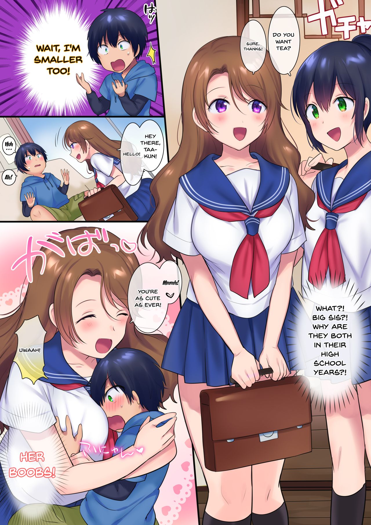 Kako ni Modotte Akogare no Onee-san o Netottemita | I Went Back In Time To Do NTR With My Beloved Onee-san page 8 full