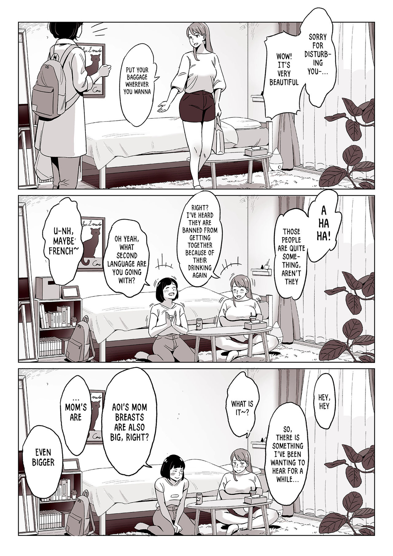 What the Hidden Cameras Revealed of a Mother and Daughter with Big Tits... page 2 full