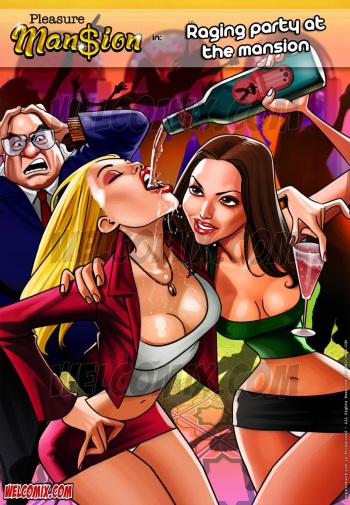 Pleasure Mansion  - 2 - Raging Party at the mansion - english cover