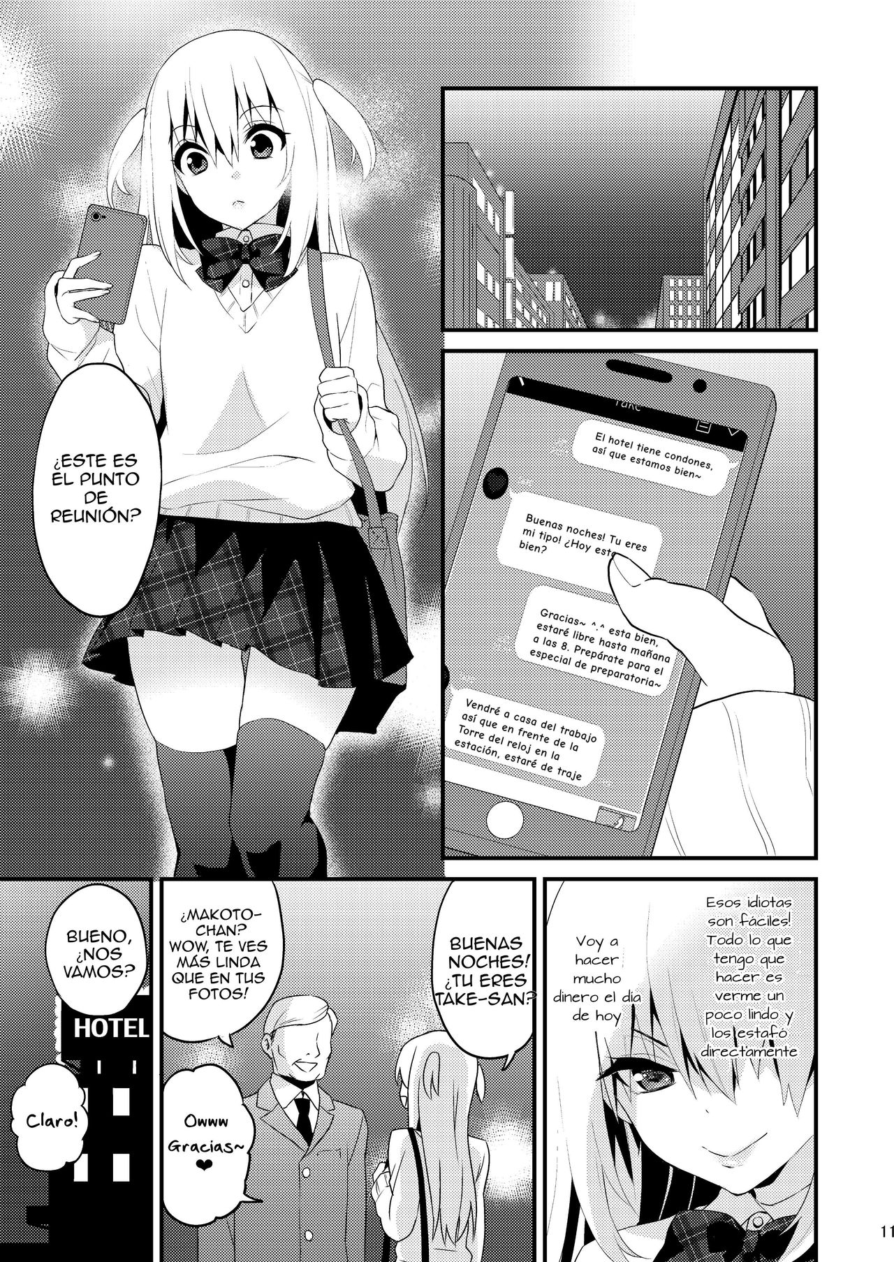 Seikatsu Shidou Shojo Bitch na Otokonoko o Zecchou Kyousei page 10 full