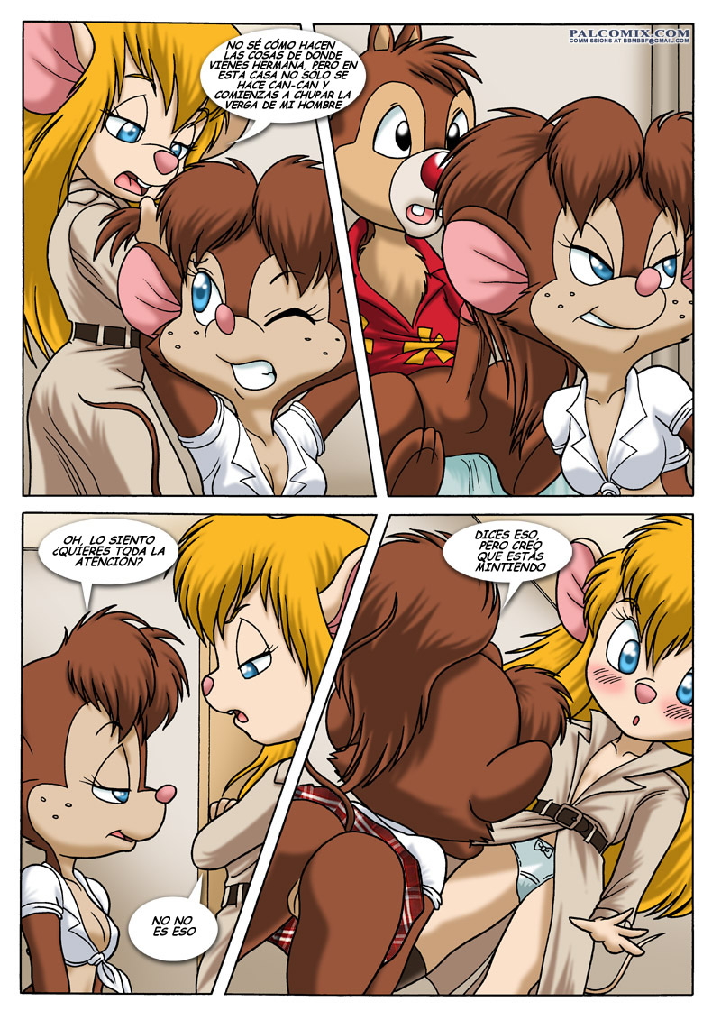 Rescue Rangers 04 Un Fantastico Cuento Americano page 10 full