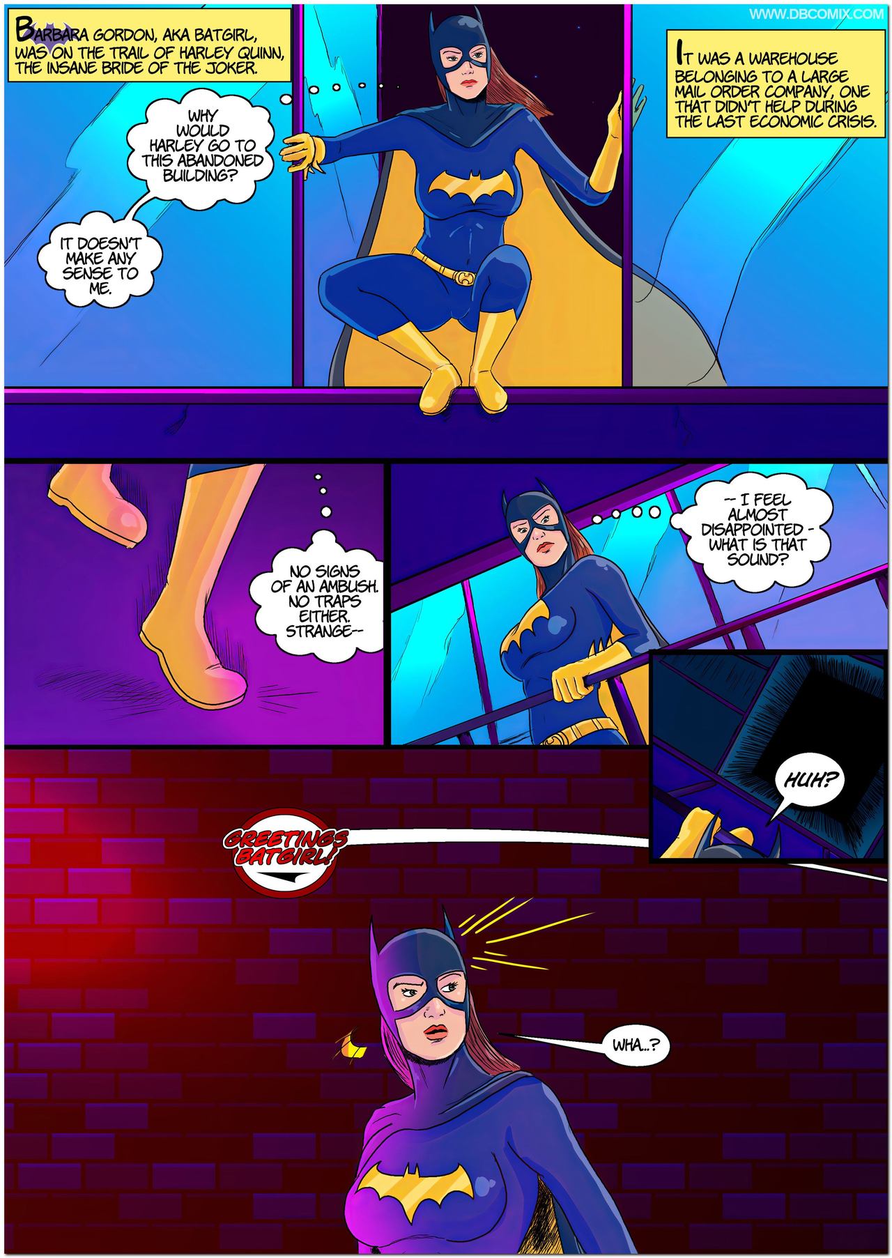 Batgirls in Trouble 1 page 2 full