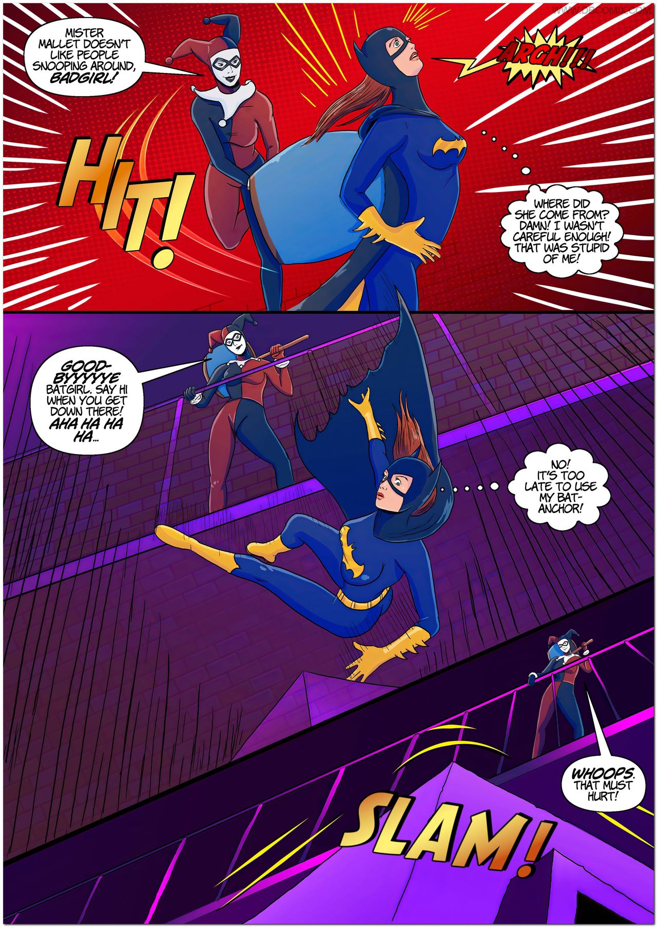 Batgirls in Trouble 1 page 3 full