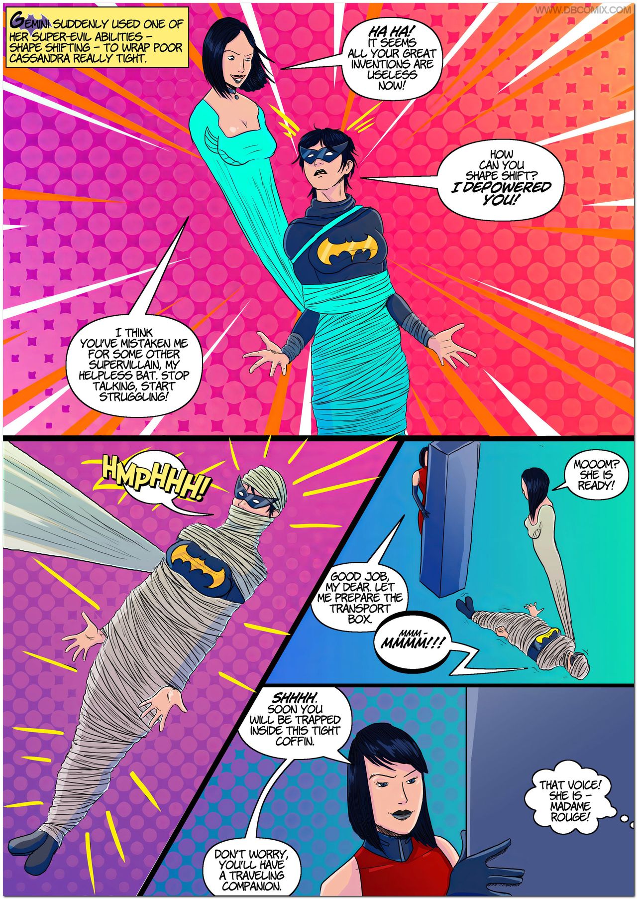 Batgirls in Trouble 1 page 6 full