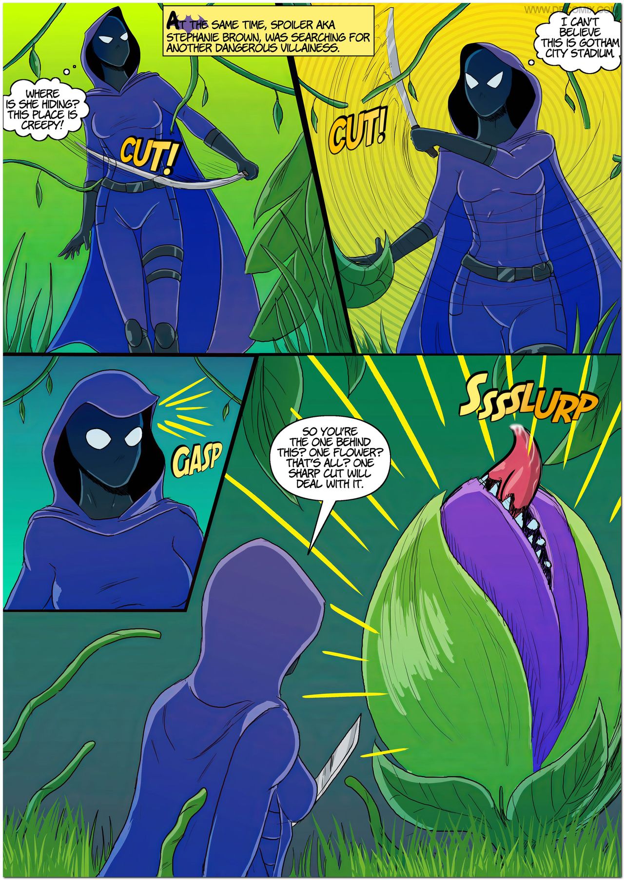 Batgirls in Trouble 1 page 8 full