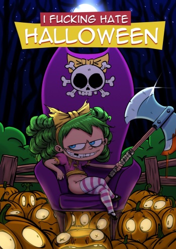 I FREAKING HATE HALLOWEEN cover