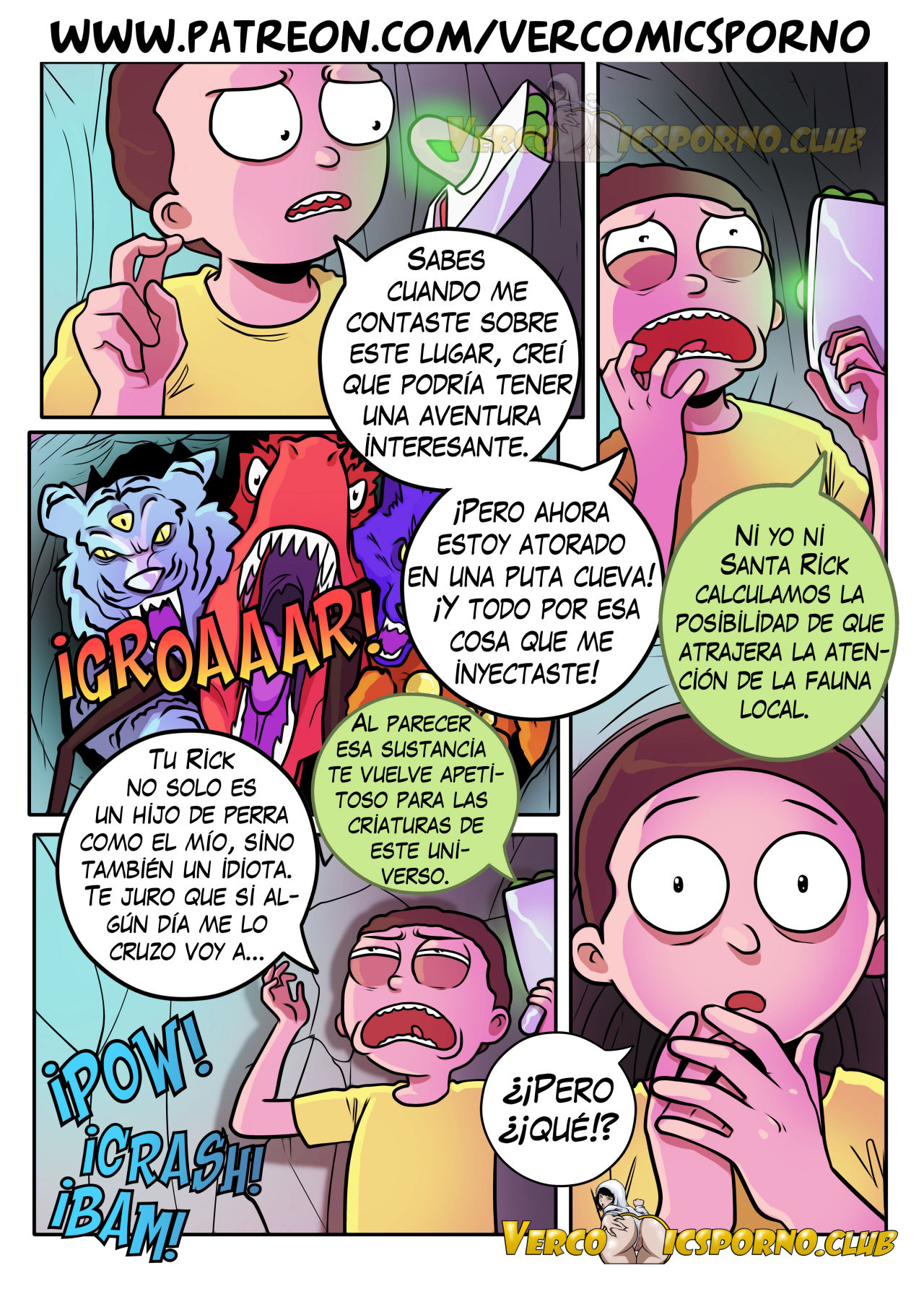 Rick &amp; Morty: Viaje de Placer 4 -  -  - page 3 full
