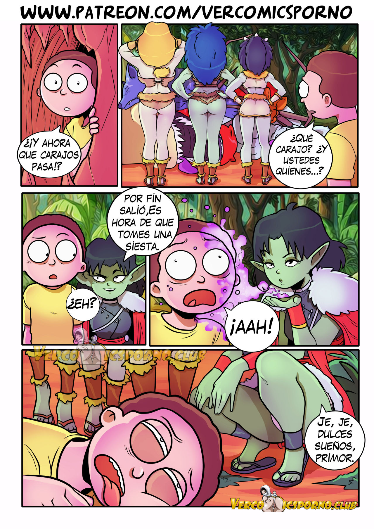 Rick &amp; Morty: Viaje de Placer 4 -  -  - page 4 full