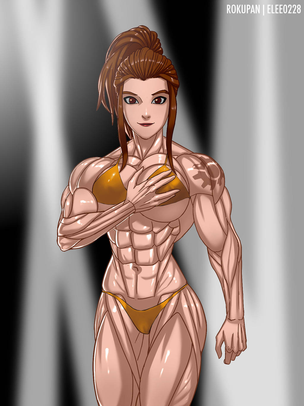 Muscle Overwatch Girls page 2 full
