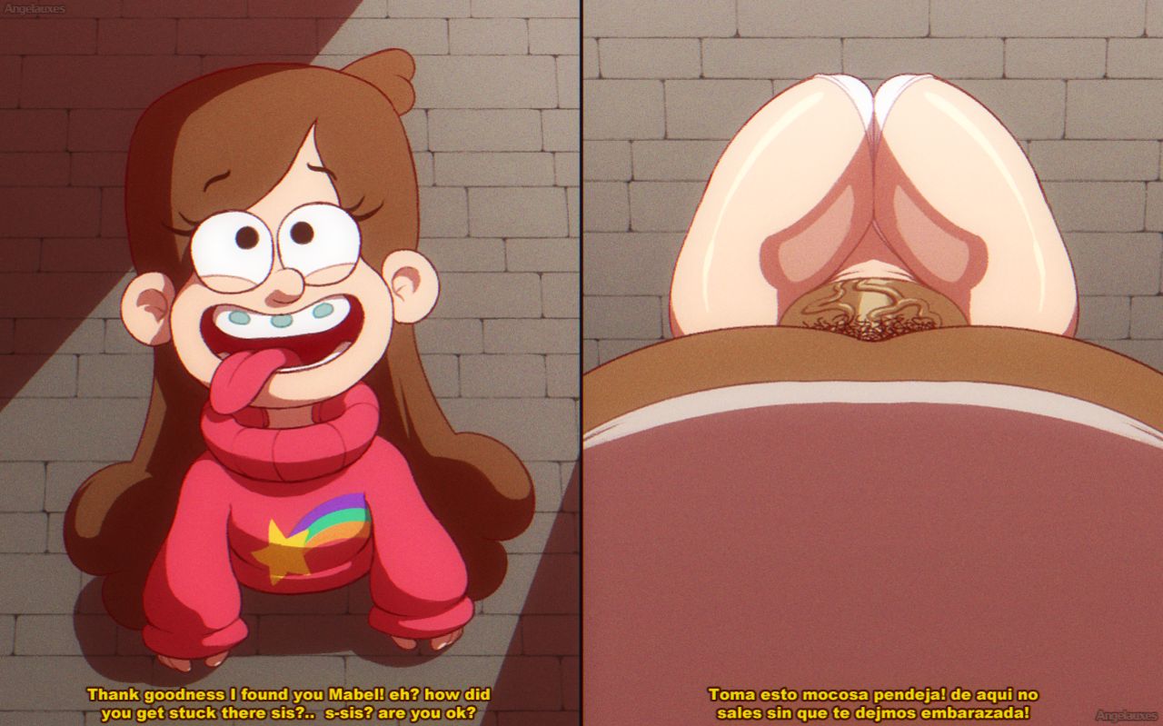 Mabel Pines stuck! page 4 full
