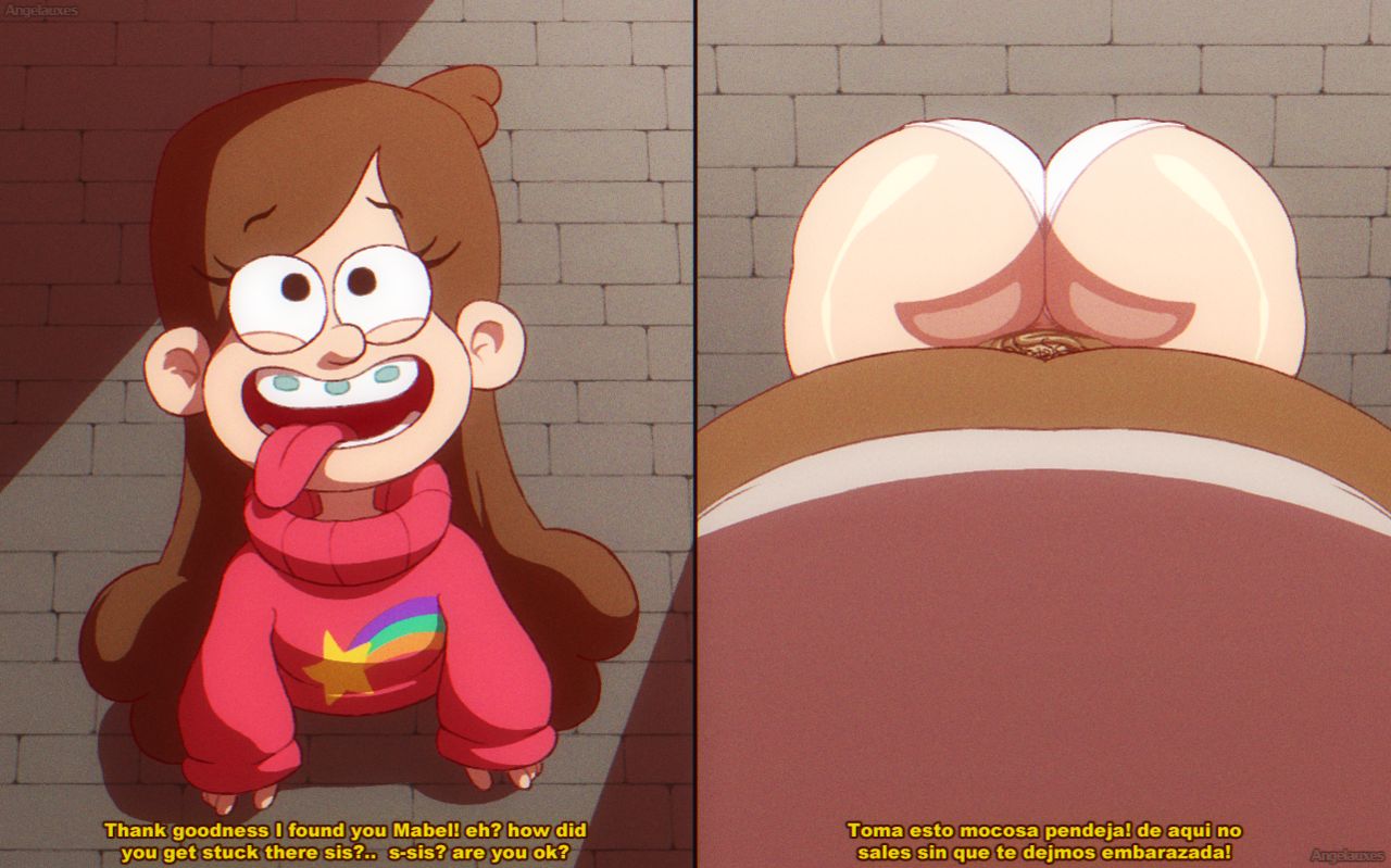 Mabel Pines stuck! page 7 full