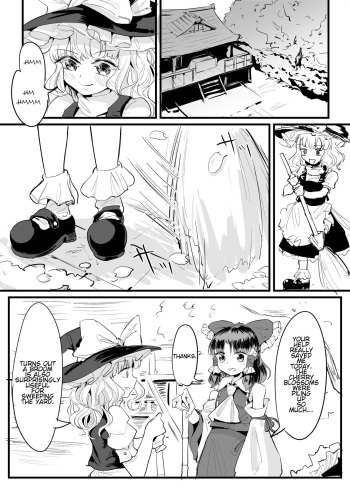 Marisa Shokushu Manga | A Marisa Tentacle Manga cover