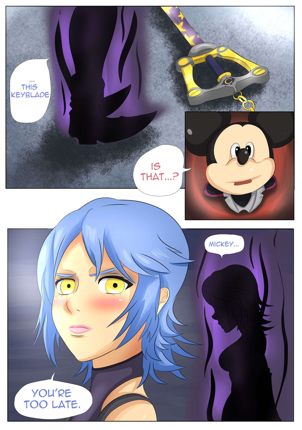 Aqua, The Darkness Origin page 2 full