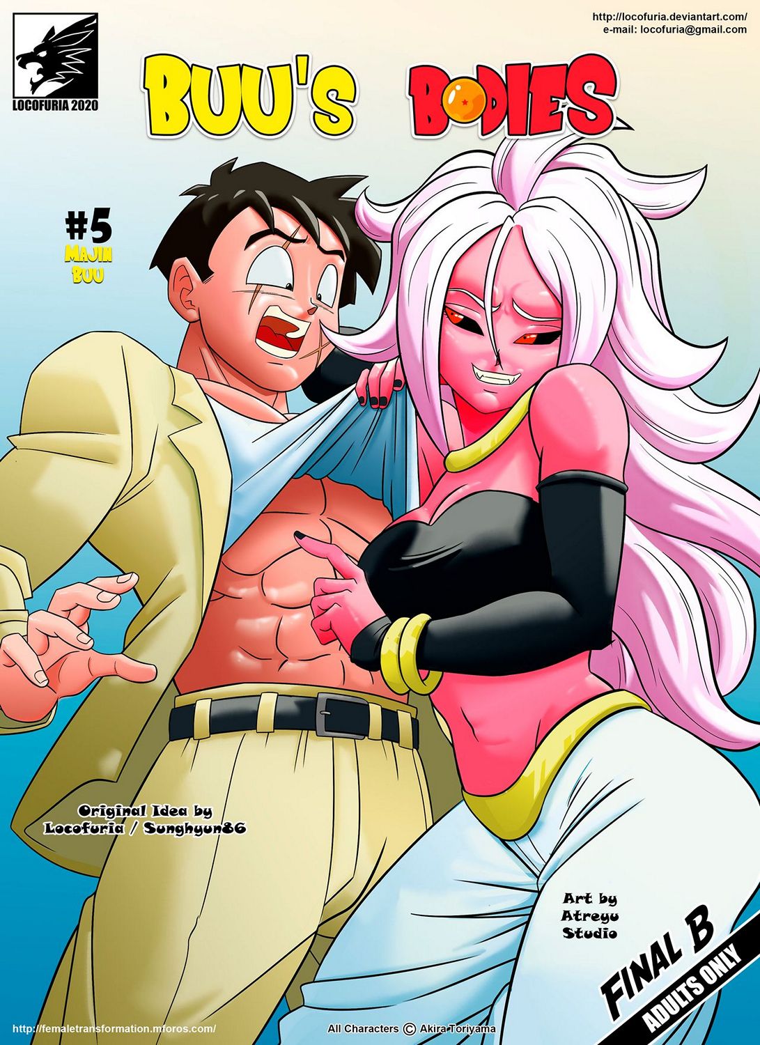 Buu's Bodies 5B page 1 full