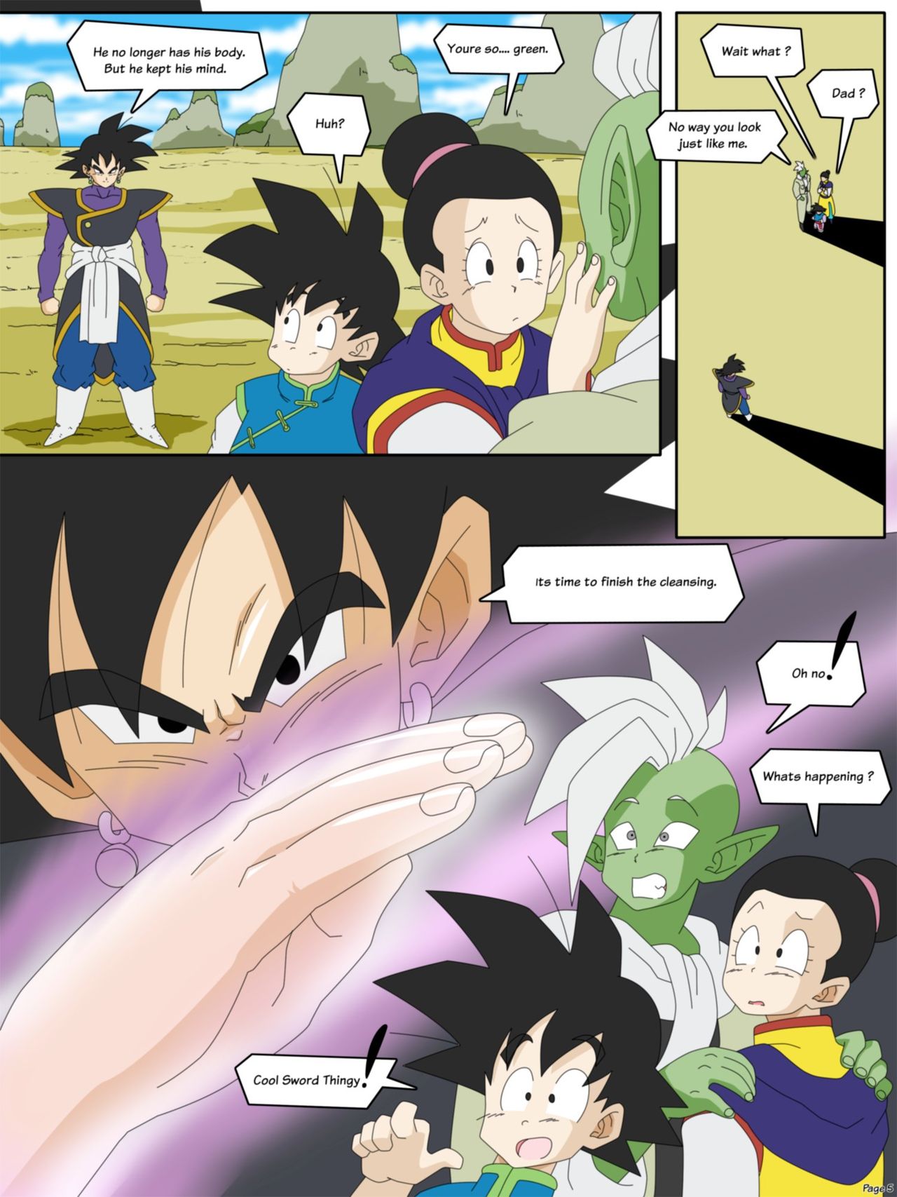 Dragon Ball Yamete: Zamasu's Ambition page 7 full