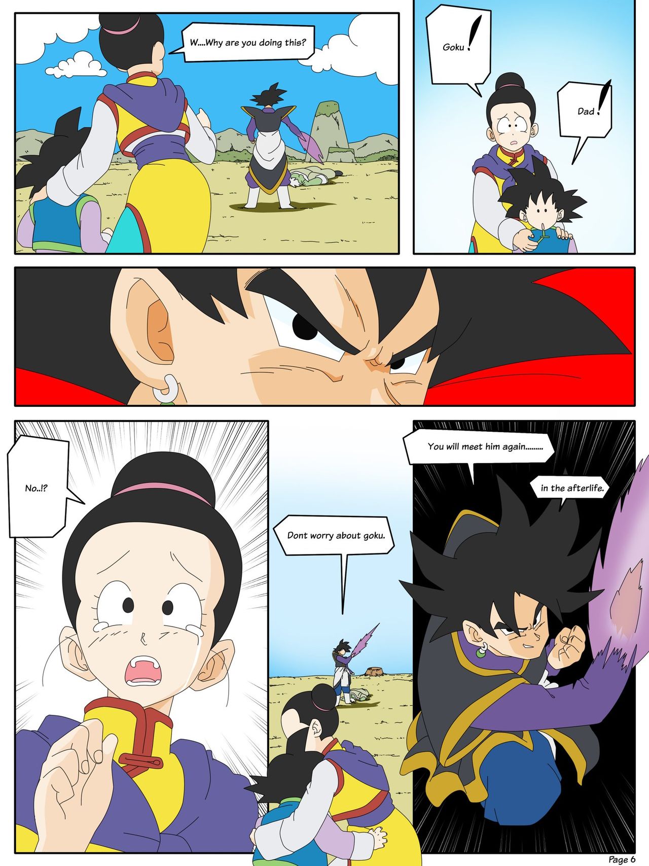 Dragon Ball Yamete: Zamasu's Ambition page 8 full