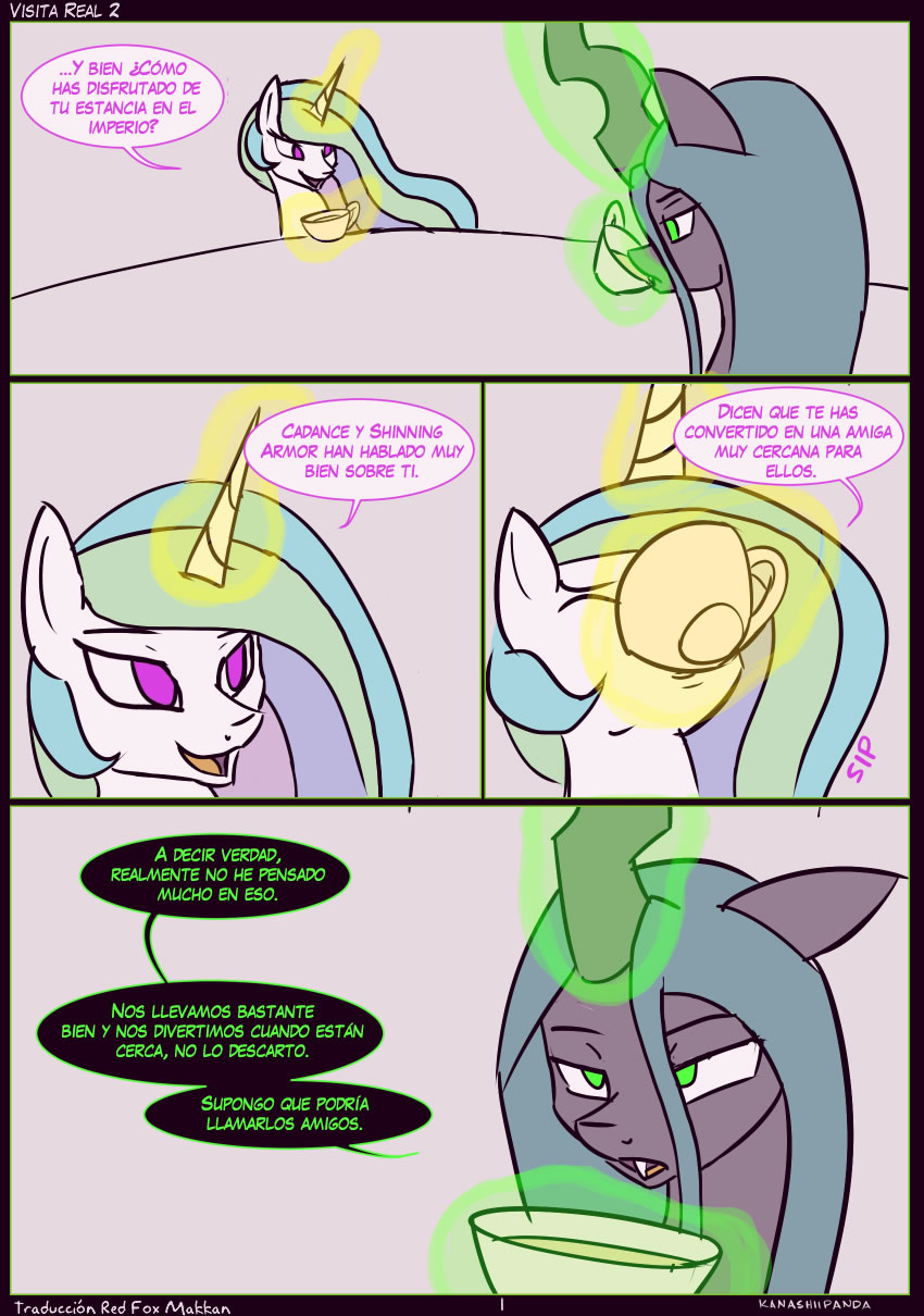 Royal saga 03/04 Visita Real 1/2 page 4 full