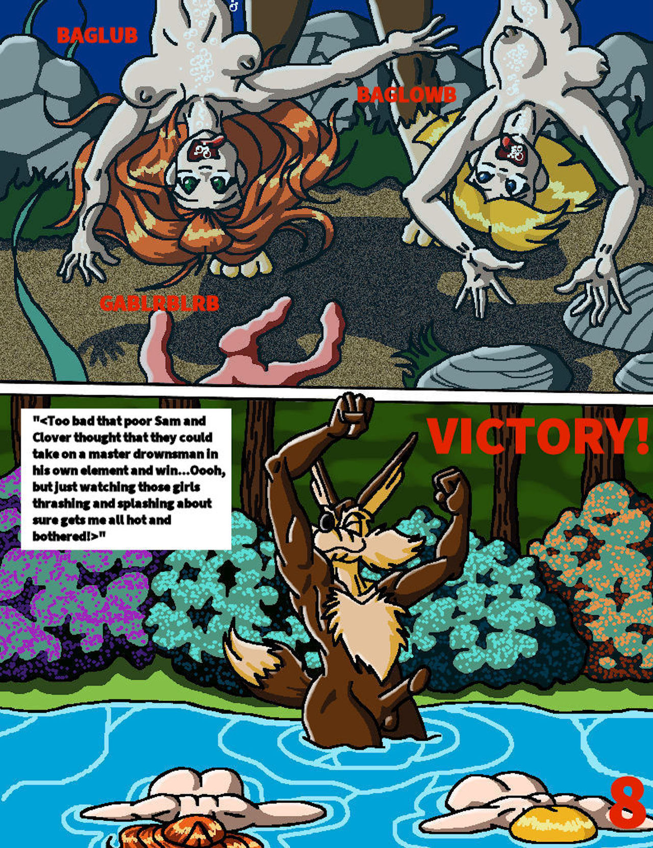 Death Games Extra - Wiley vs Spies page 8 full