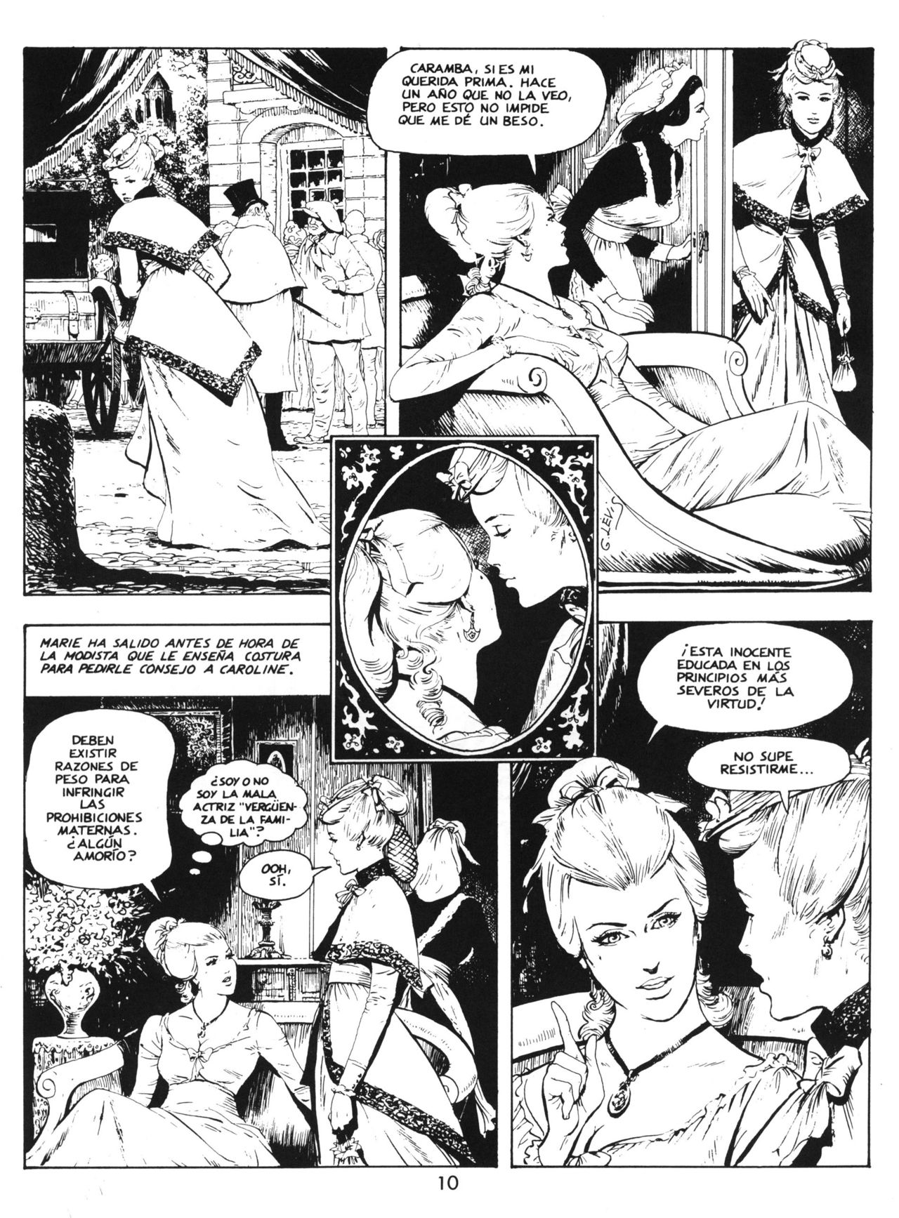 Las Enseñanzas de Caroline page 9 full