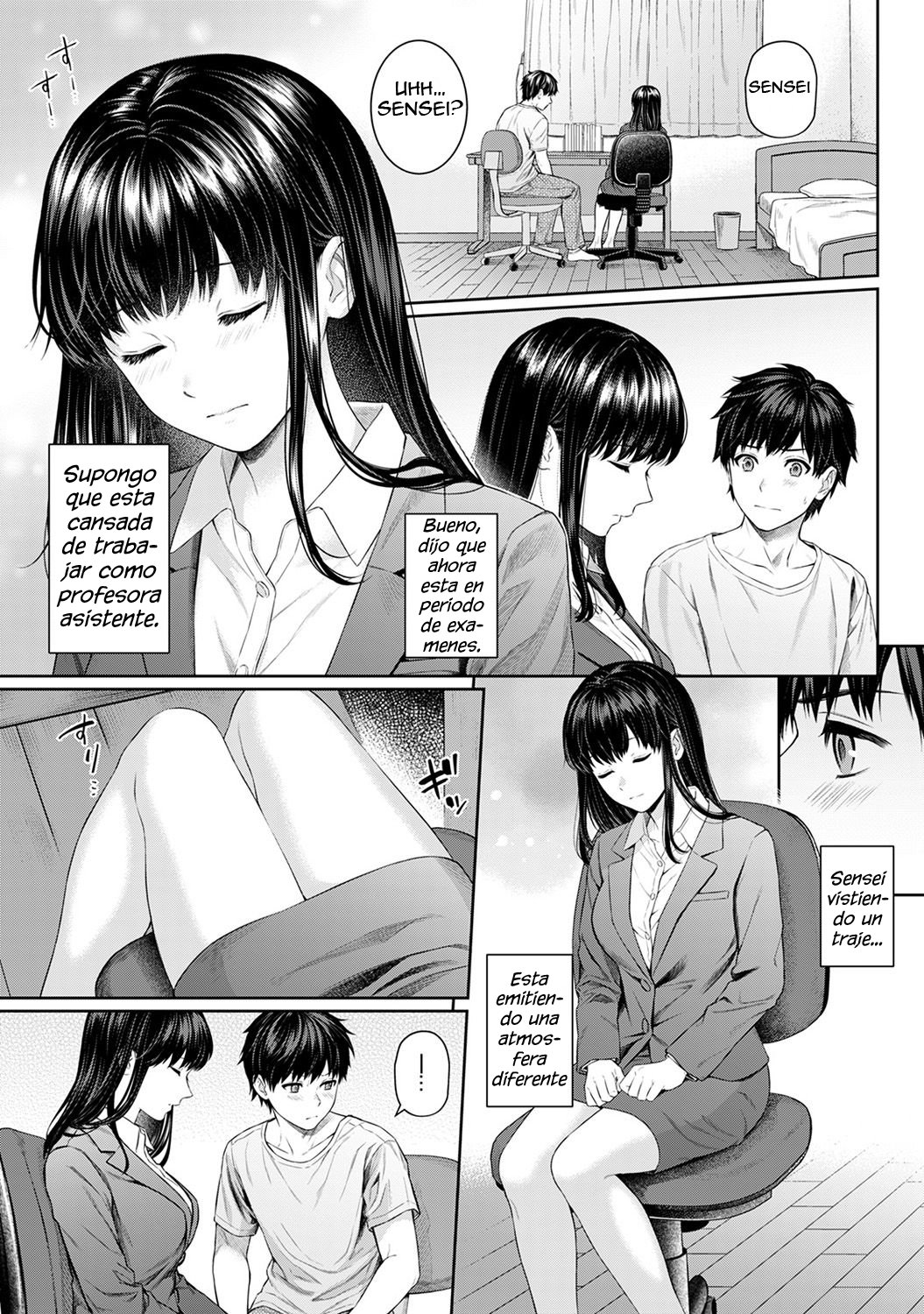 Sensei to Boku Ch. 4 page 3 full