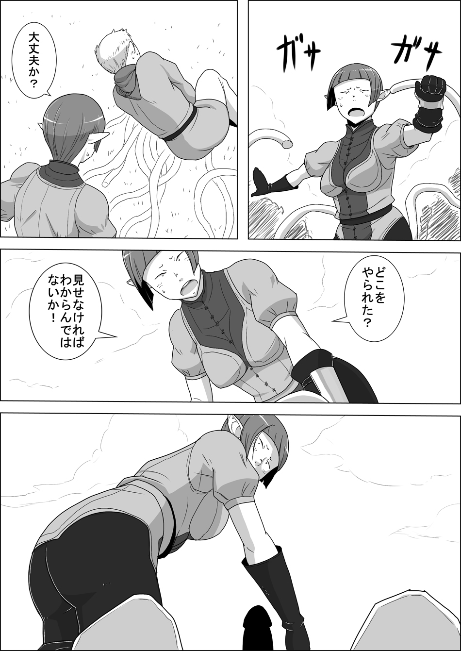 Mada Daimei no Nai Fantasy - Jimi na Elf to Minarai no Senshi I-XIII page 9 full