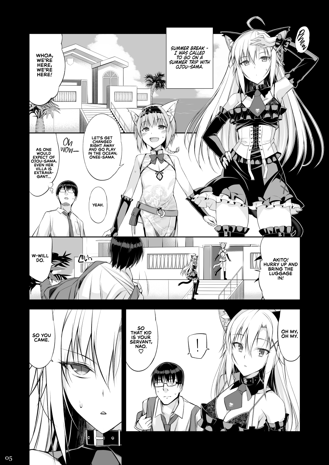 Neko to Geboku III | A Cat and Her Servant III page 5 full
