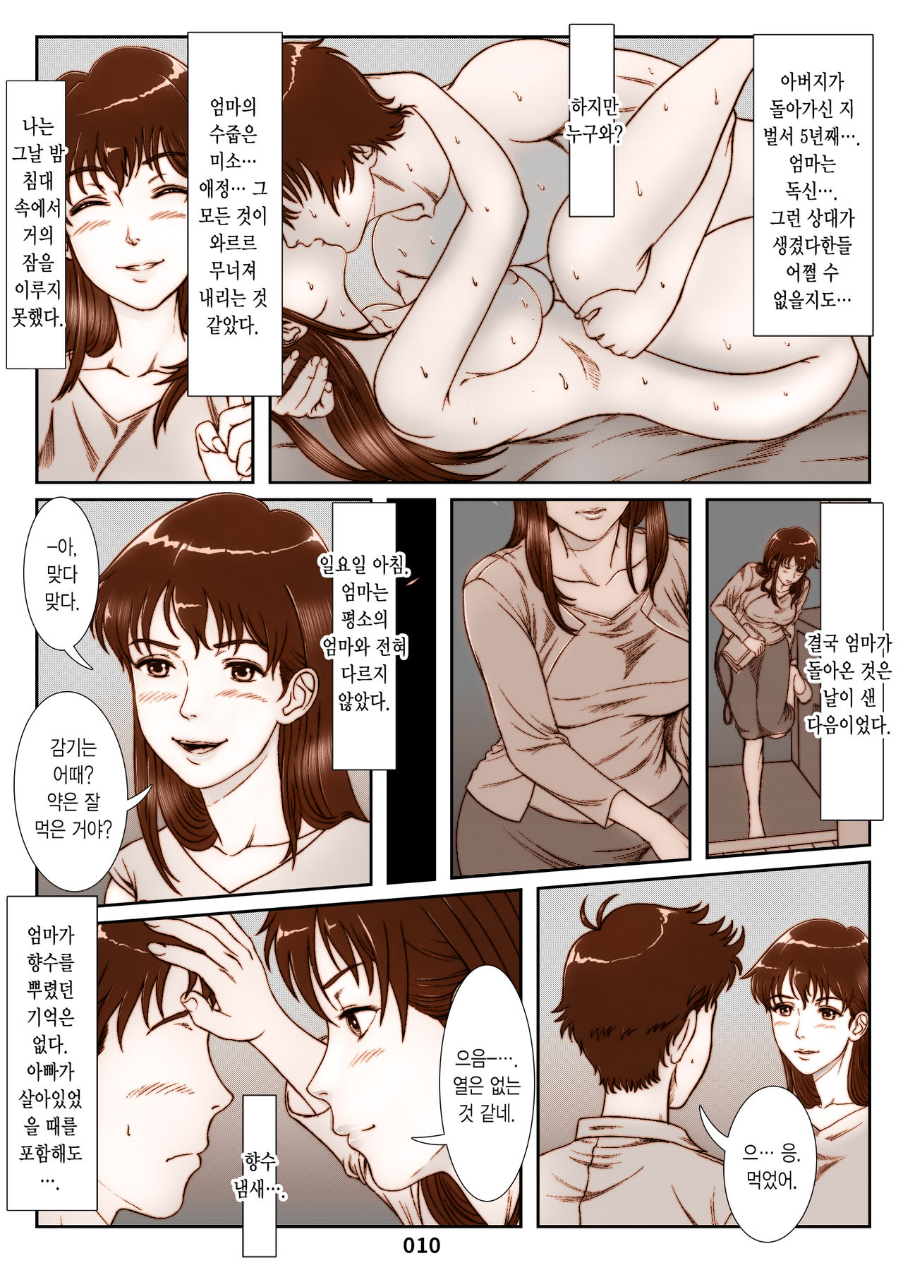 Mikami Kei no Yuuutsu ~Tenkousei ni Netorareta Haha~ | 미카미 케이의 우울 ~전학생에게 빼앗긴 엄마~ page 10 full