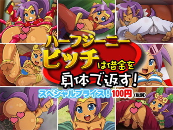 ハーフジーニービッチは借金を身体で返す! cover