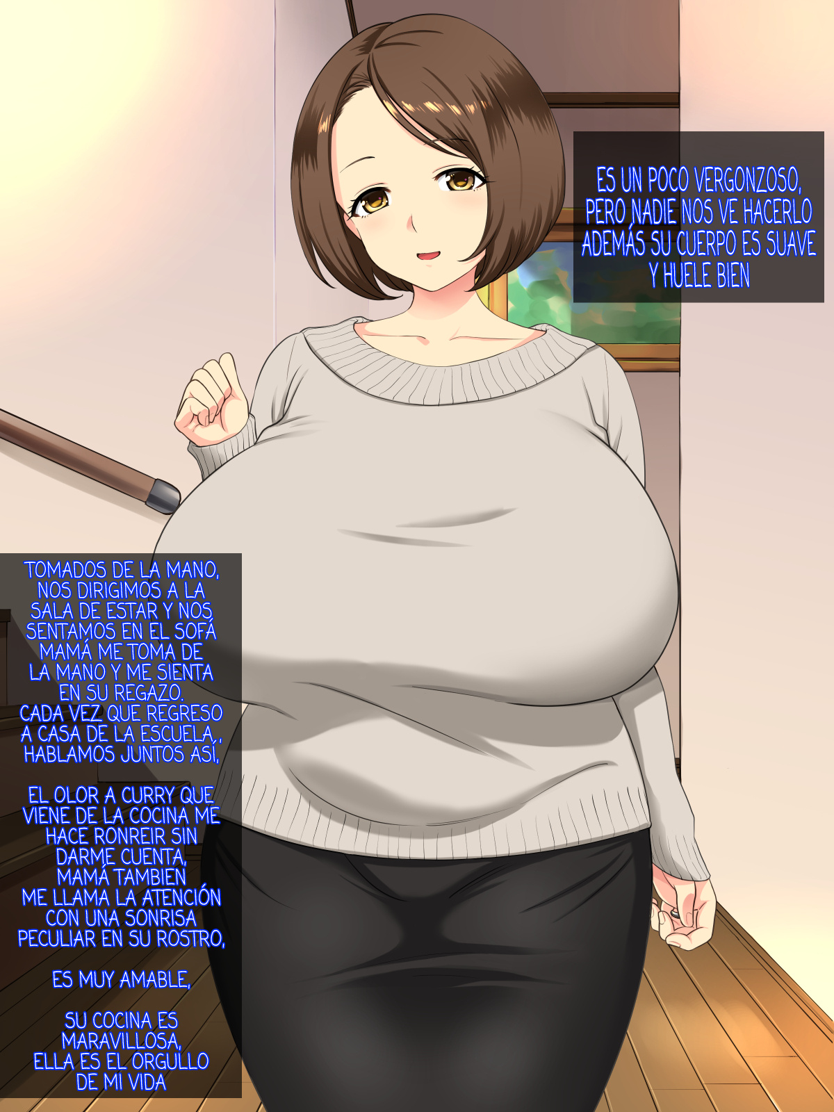 Mama ga Nandemo Shite Ageru ~Bakunyuu Mama to Amaama Sex Seikatsu~ | Mami hará cualquier cosa por ti~ Dulce vida sexual con mami~ page 4 full
