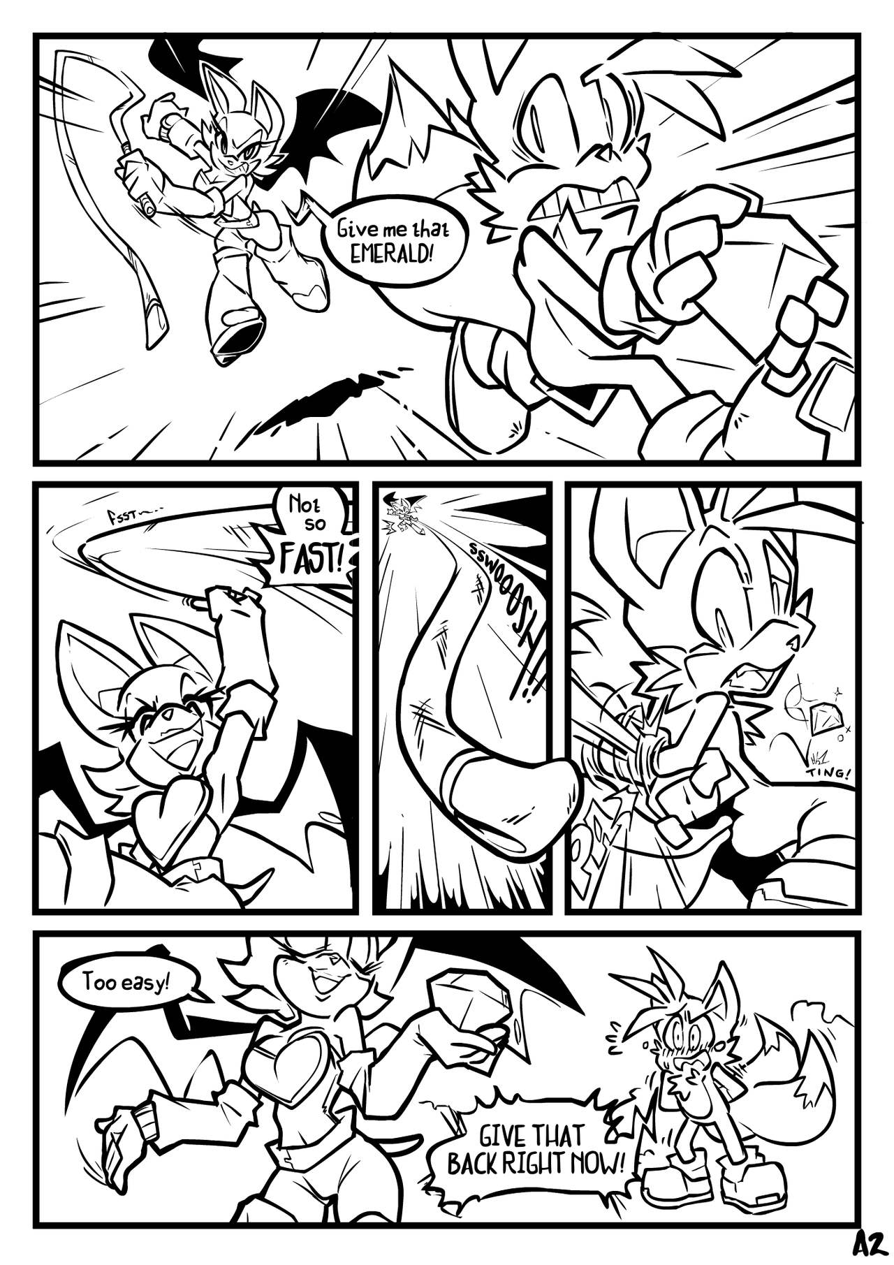 Rouge vs Tails page 2 full