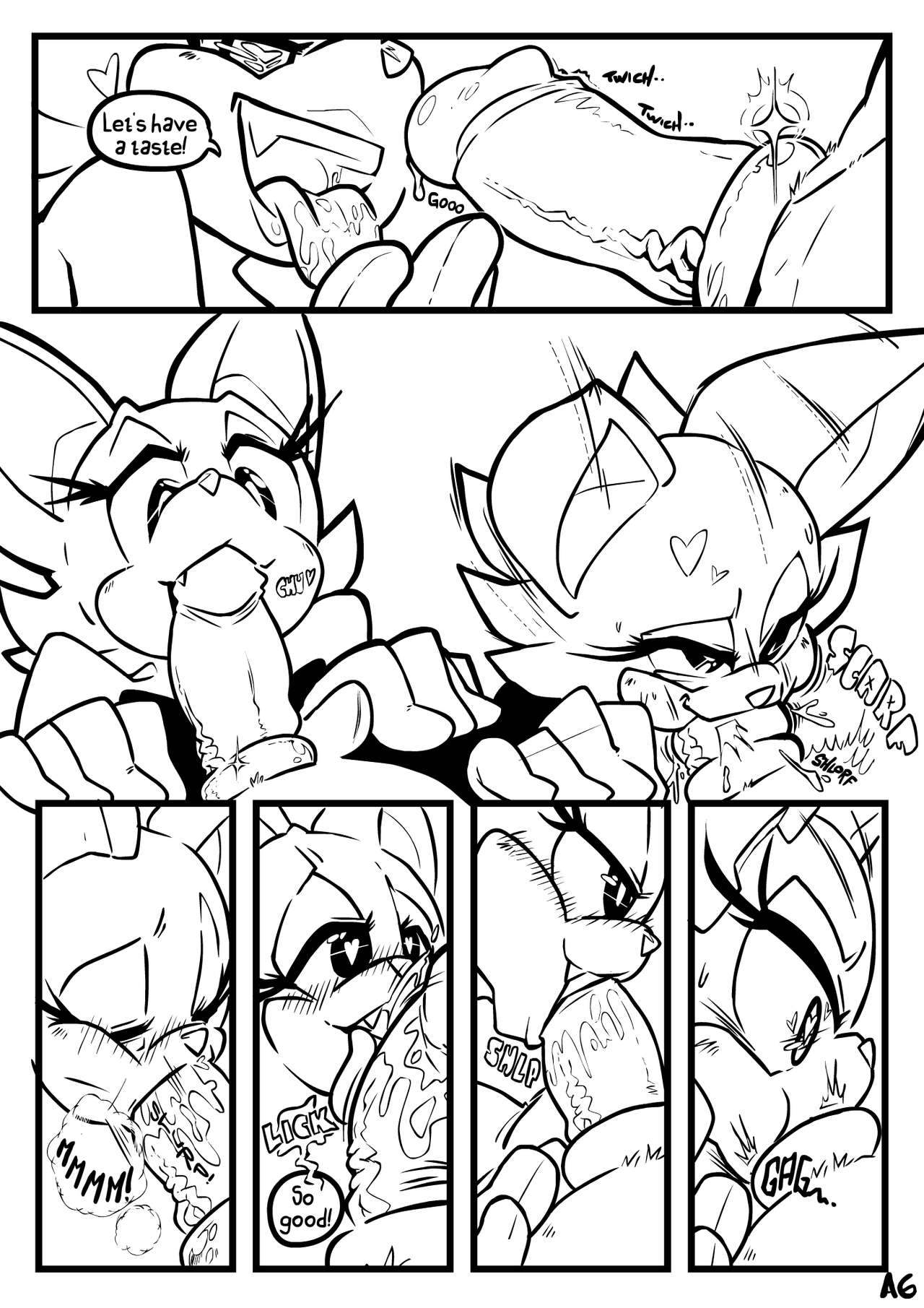 Rouge vs Tails page 6 full