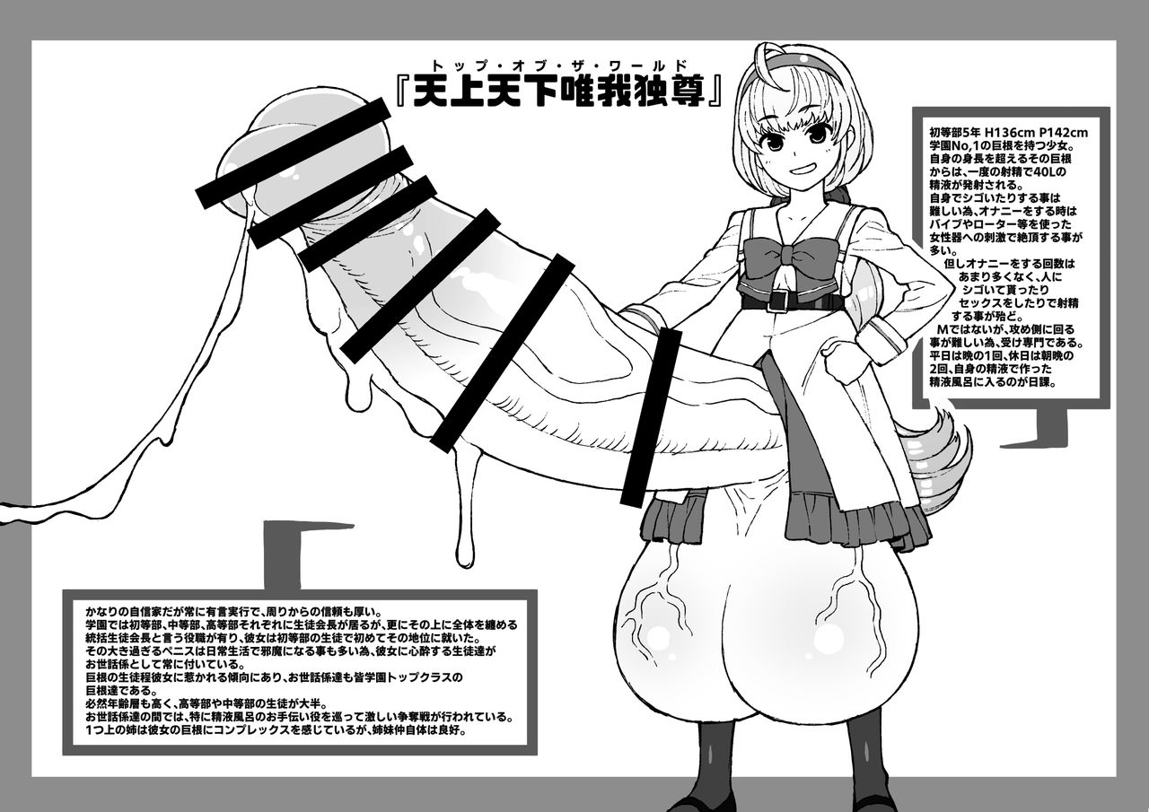 Futanari Gakuen Plus page 8 full