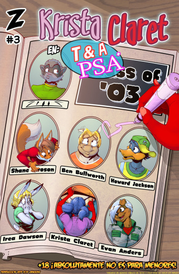 Krista Claret: T&amp;A PSA cover