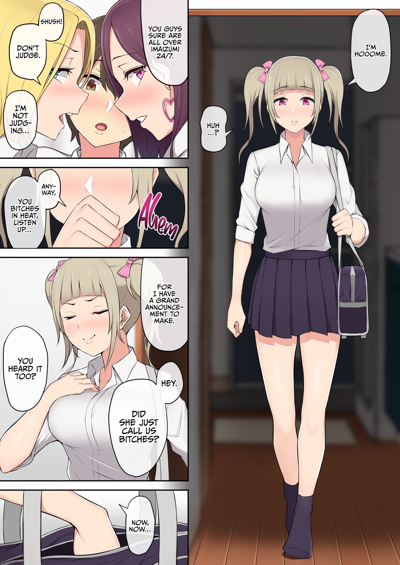 Imaizumin-chi wa Douyara Gal no Tamariba ni Natteru Rashii 2 | IMAIZUMI BRINGS ALL THE GYARUS TO HIS HOUSE 2 page 7 full