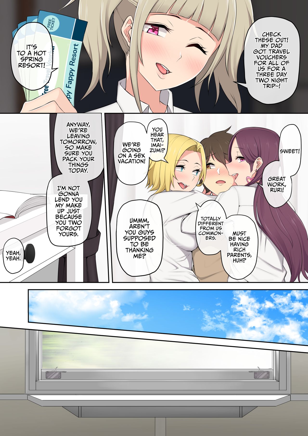 Imaizumin-chi wa Douyara Gal no Tamariba ni Natteru Rashii 2 | IMAIZUMI BRINGS ALL THE GYARUS TO HIS HOUSE 2 page 8 full