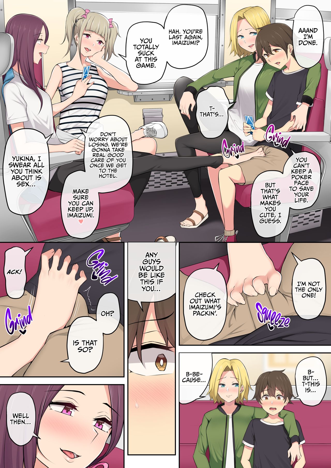 Imaizumin-chi wa Douyara Gal no Tamariba ni Natteru Rashii 2 | IMAIZUMI BRINGS ALL THE GYARUS TO HIS HOUSE 2 page 9 full