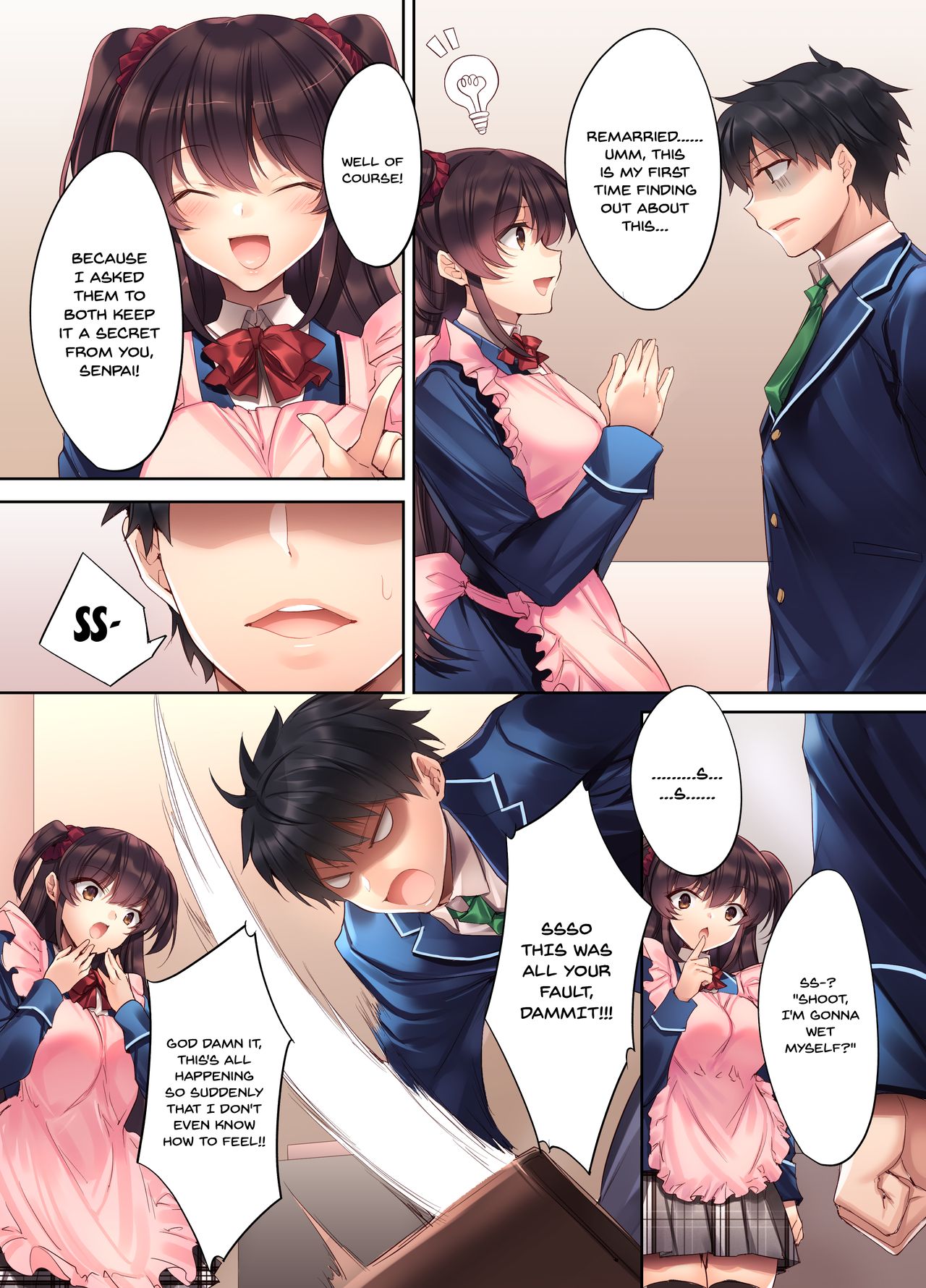 Kouhai JK ga Gimai ni!? Namaiki na Imouto ni Iroiro Wakarasete Mita. page 7 full