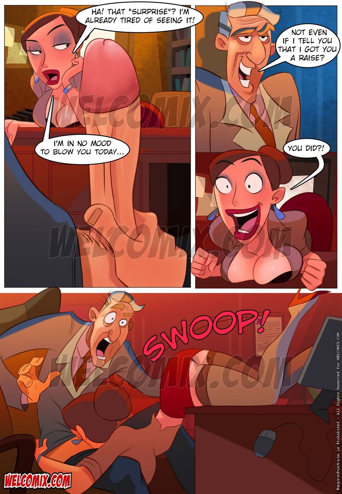 College Perverts  - 3 - In the Dean's office - english page 4 full