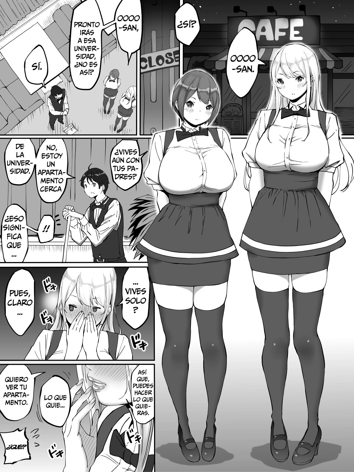 Boku ni SeFri ga Dekita Riyuu ~Beit Saki no JK Hen~ | Cómo Obtuve Unas Amigas Sexuales Después del Trabajo page 9 full
