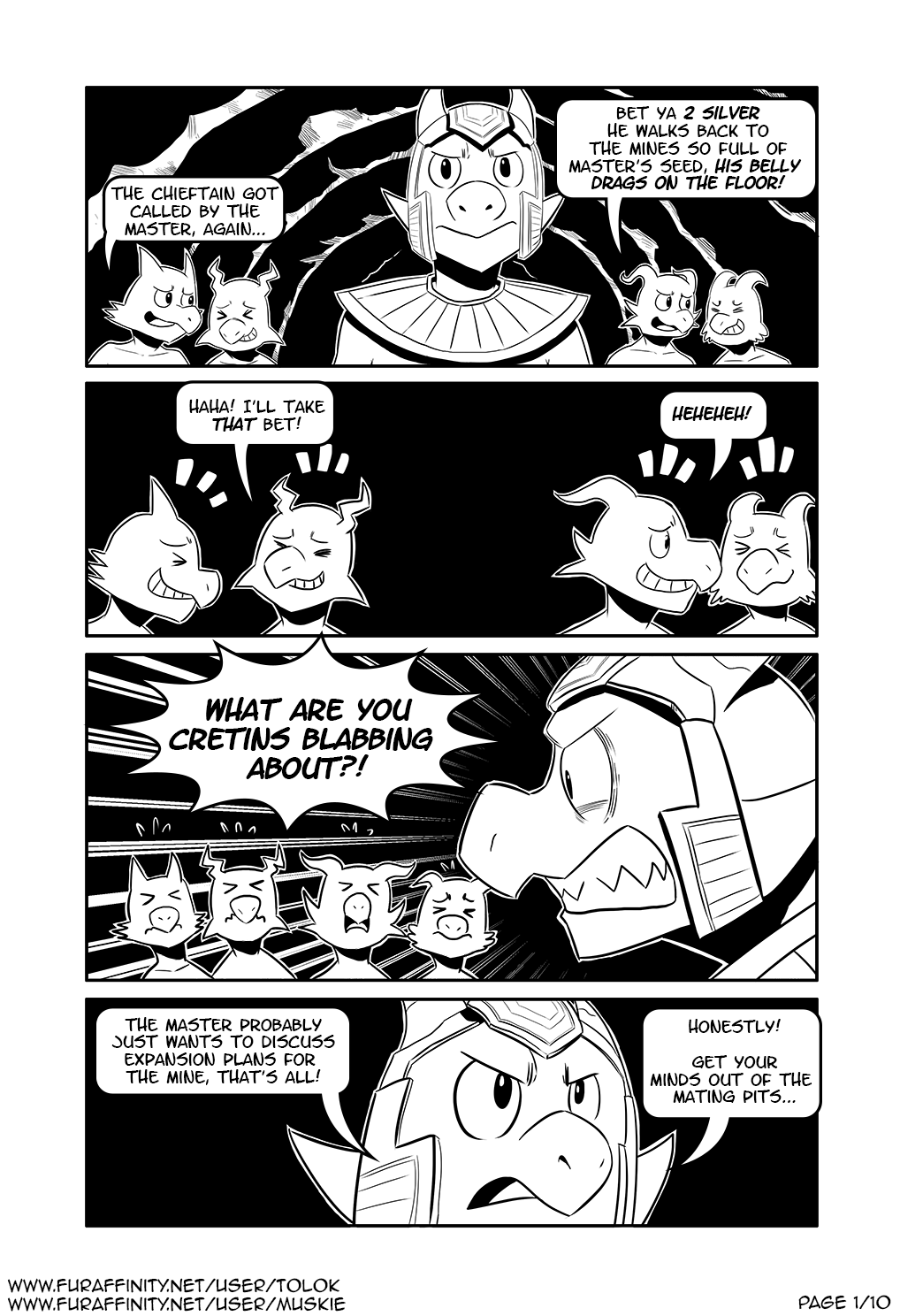 The Kobold's Task page 1 full