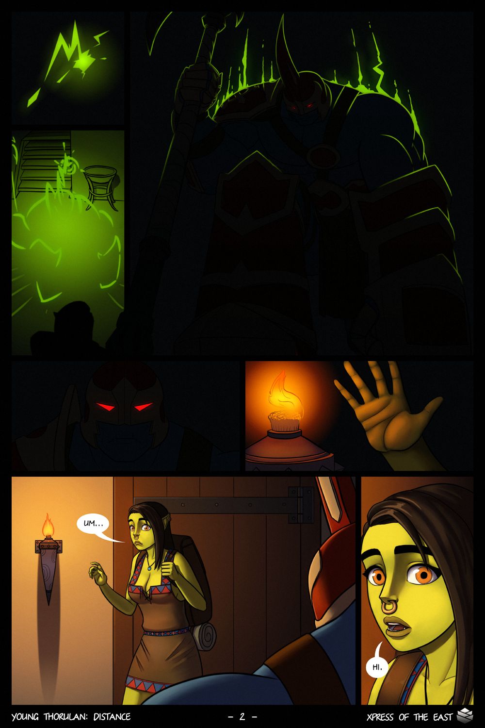 Young Thorulan - Distance page 3 full