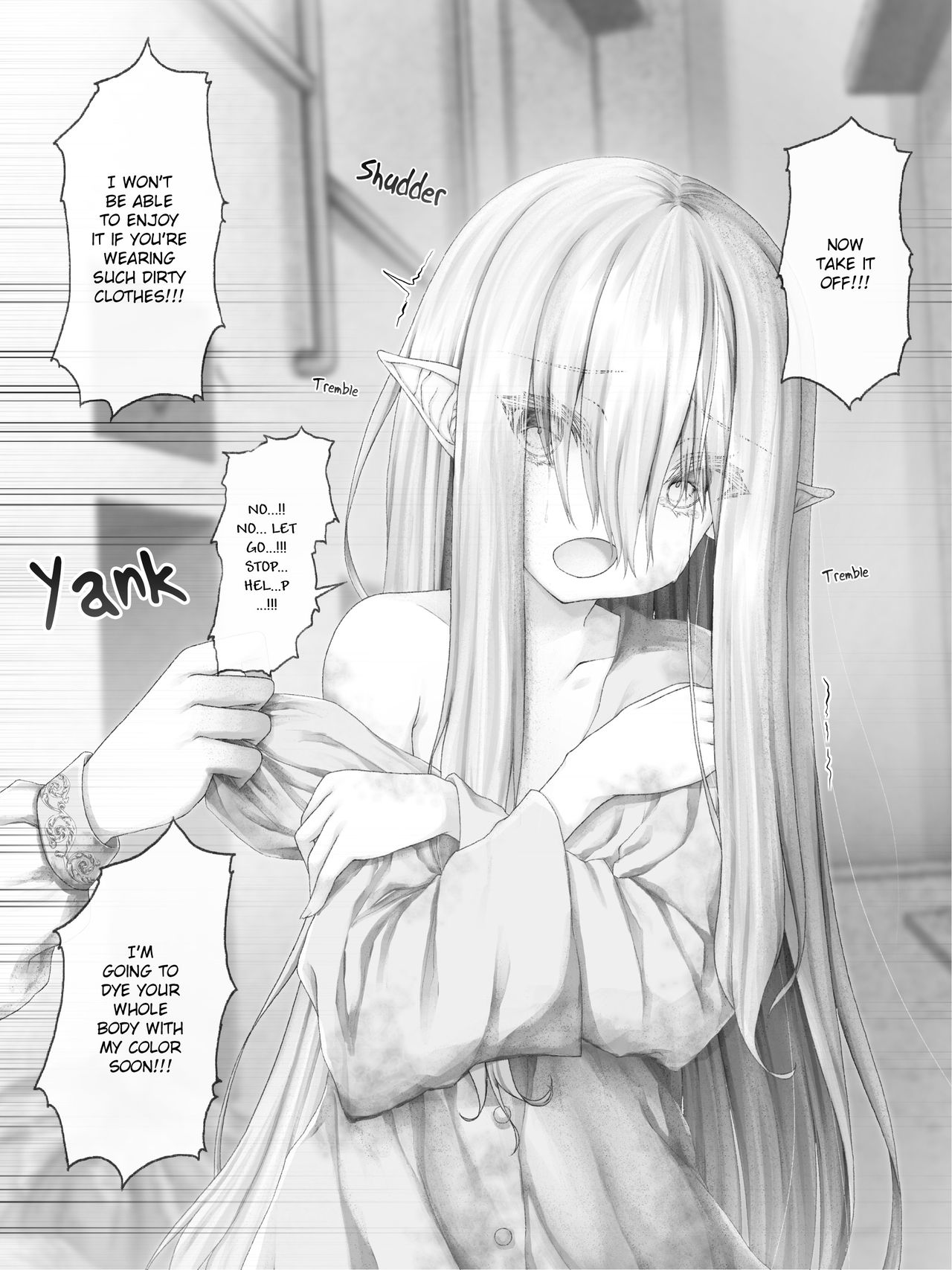 The Story of a Heinous Man Who Wants to do Terrible Things to an Elf page 4 full