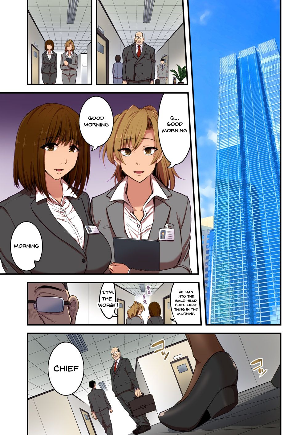 Saimin Hitozuma OL-san ~Kimo Buchou ni Nanka Getsu mo Ikasare Tsuzuketa Watashi wa~ page 4 full