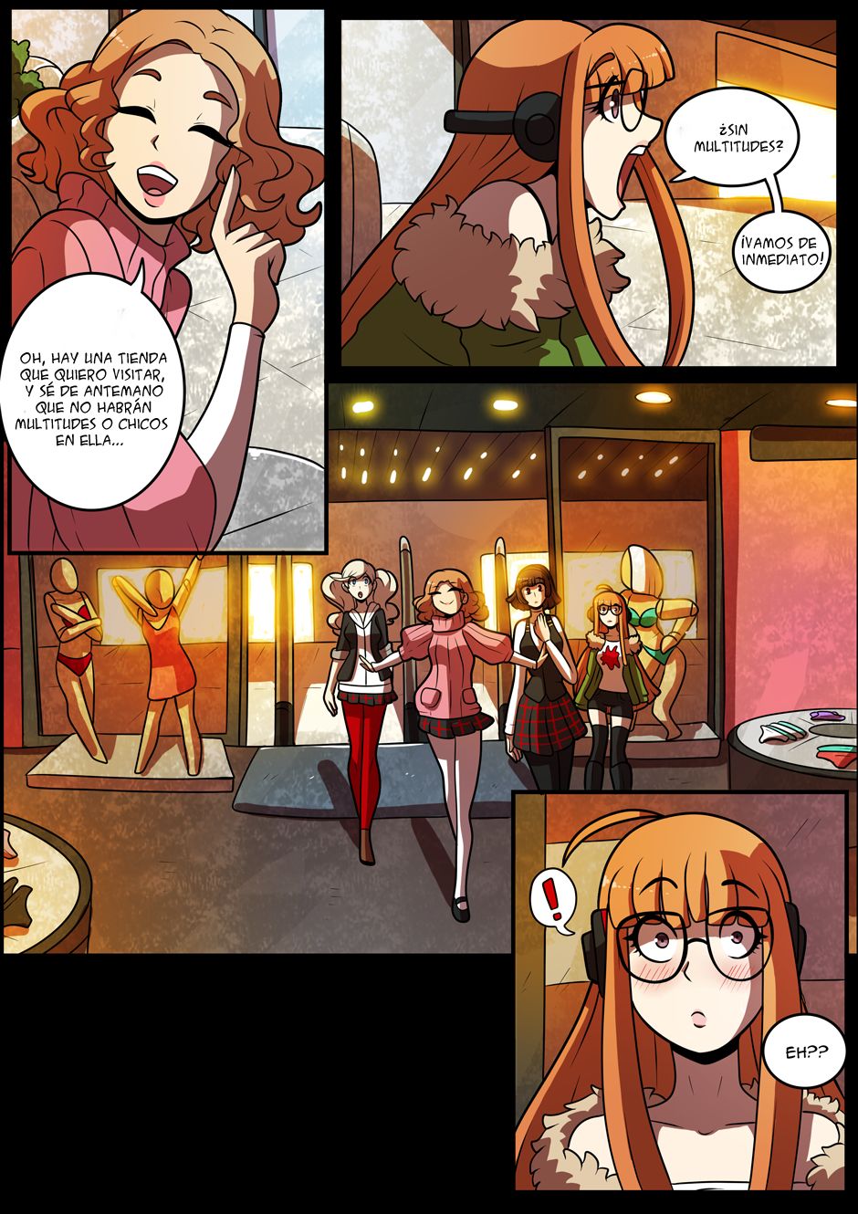 This is what girlfriends do right? -  -  - Complete page 4 full