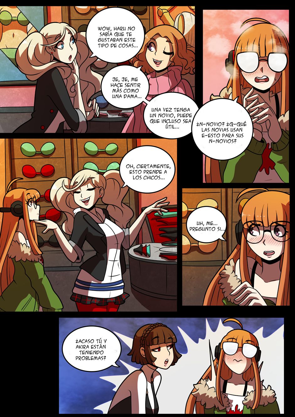 This is what girlfriends do right? -  -  - Complete page 5 full