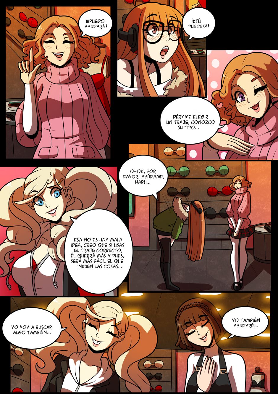 This is what girlfriends do right? -  -  - Complete page 7 full